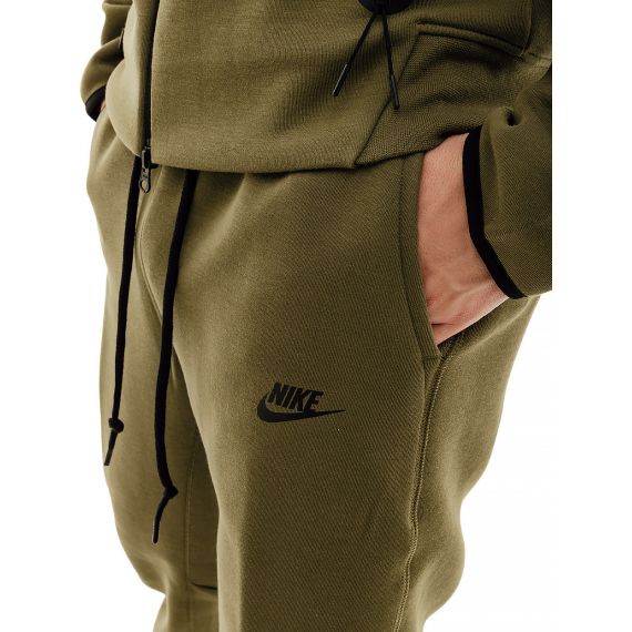 Штаны Nike M NK TCH FLC JGGR FB8002-222, Цвет: хаки, Размер производителя: S, изображение 4 Штаны Nike M NK TCH FLC JGGR FB8002-222, Цвет: хаки, Размер производителя: S, изображение 4