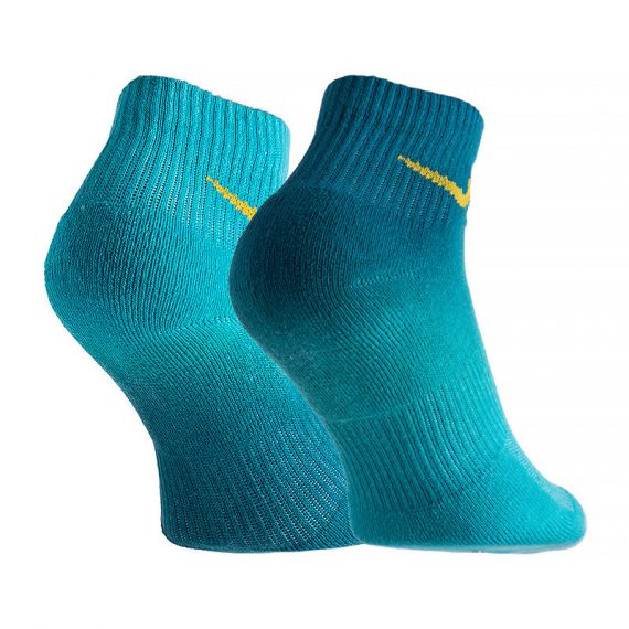 Носки Nike U NK EVERYDAY PLUS CUSH ANKLE DH6304-915, Цвет: бирюзовый, Размер: 42-46, изображение 2 Носки Nike U NK EVERYDAY PLUS CUSH ANKLE DH6304-915, Цвет: бирюзовый, Размер: 42-46, изображение 2