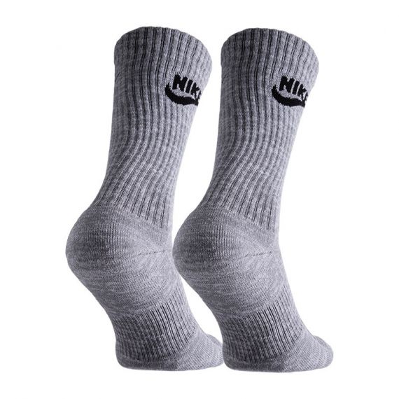 Шкарпетки Nike U NK EVERYDAY PLUS CUSH CREW DH3778-073, Колір: сірий, Розмір: 42-46, зображення 2 Шкарпетки Nike U NK EVERYDAY PLUS CUSH CREW DH3778-073, Колір: сірий, Розмір: 42-46, зображення 2