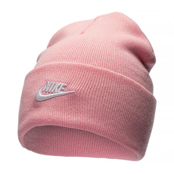 Шапка Nike U PEAK BEANIE TC FUT L FB6528-690, Колір: рожевий, Розмір: Дорослий