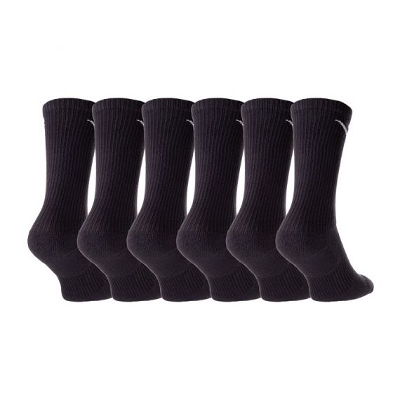 Носки Nike U NK ED PLS CSH CRW 6PR - 132 SX6897-010, Цвет: черный, Размер: 42-46, изображение 2 Носки Nike U NK ED PLS CSH CRW 6PR - 132 SX6897-010, Цвет: черный, Размер: 42-46, изображение 2