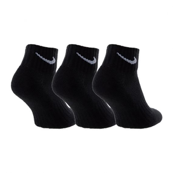 Носки Nike U CUSH QTR 3PR-VALUE 108 SX4926-001, Цвет: черный, Размер: 38-42, изображение 2 Носки Nike U CUSH QTR 3PR-VALUE 108 SX4926-001, Цвет: черный, Размер: 38-42, изображение 2