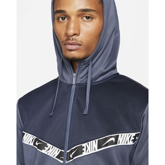 Худи Nike Sportswear Men's Full-Zip Hoodie DM4672-437, Цвет: темно-синий, Размер производителя: XL, изображение 3 Худи Nike Sportswear Men's Full-Zip Hoodie DM4672-437, Цвет: темно-синий, Размер производителя: XL, изображение 3