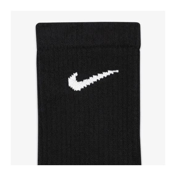 Шкарпетки Nike U NK EVRY PLUS CUSH CREW 3PR SX6888-010, Колір: чорний, Розмір: 42-46, зображення 3 Шкарпетки Nike U NK EVRY PLUS CUSH CREW 3PR SX6888-010, Колір: чорний, Розмір: 42-46, зображення 3
