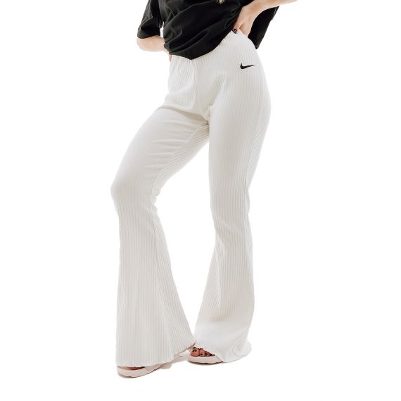 Штани Nike W NSW RIB JRSY PANT DV7868-133, Колір: білий, Розмір виробника: S