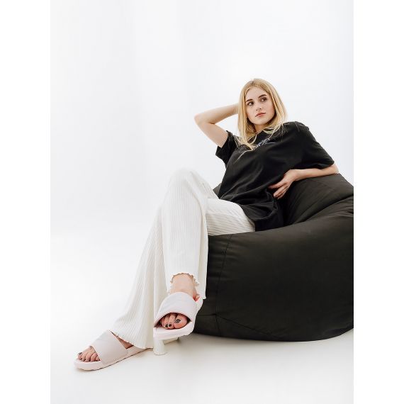 Штани Nike W NSW RIB JRSY PANT DV7868-133, Колір: білий, Розмір виробника: S, зображення 3