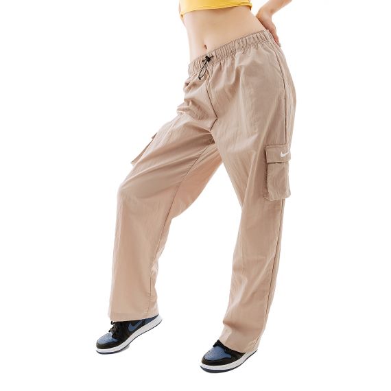 Штани Nike W NSW ESSNTL WVN HR PNT CARGO DO7209-272, Колір: бежевий, Розмір виробника: М