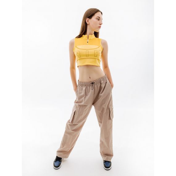 Штаны Nike W NSW ESSNTL WVN HR PNT CARGO DO7209-272, Цвет: бежевый, Размер производителя: М, изображение 4 Штаны Nike W NSW ESSNTL WVN HR PNT CARGO DO7209-272, Цвет: бежевый, Размер производителя: М, изображение 4