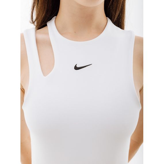 Боди Nike W NSW ESSNTL BODYSUIT TANK DV7886-100, Цвет: белый, Размер производителя: М, изображение 5 Боди Nike W NSW ESSNTL BODYSUIT TANK DV7886-100, Цвет: белый, Размер производителя: М, изображение 5