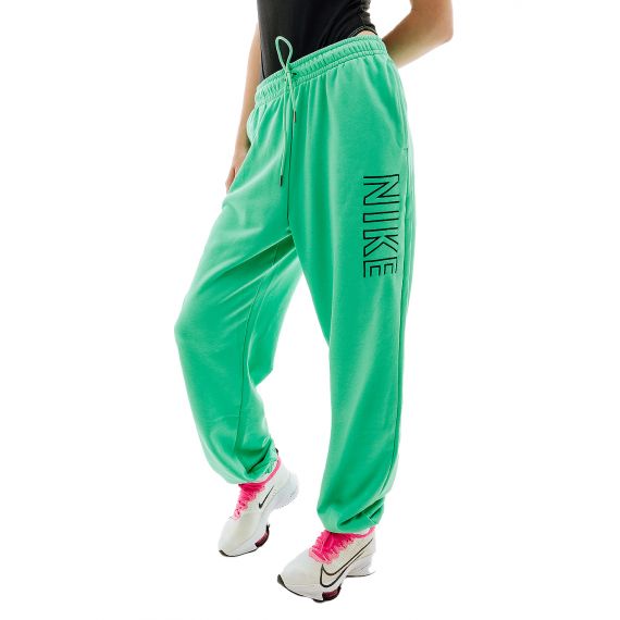 Штани Nike W NSW FT OS HR JOGGER SW FJ4922-363, Колір: зелений, Розмір виробника: L