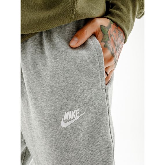 Штани Nike M NSW CLUB PANT OH FT BV2713-063, Колір: сірий, Розмір виробника: S, зображення 3 Штани Nike M NSW CLUB PANT OH FT BV2713-063, Колір: сірий, Розмір виробника: S, зображення 3