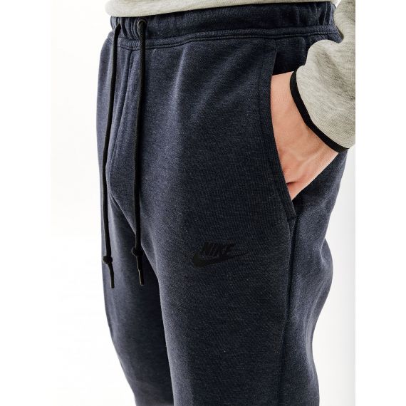 Штани Nike M NK TCH FLC JGGR FB8002-473, Колір: темно-синій, Розмір виробника: 2XL, зображення 4 Штани Nike M NK TCH FLC JGGR FB8002-473, Колір: темно-синій, Розмір виробника: 2XL, зображення 4