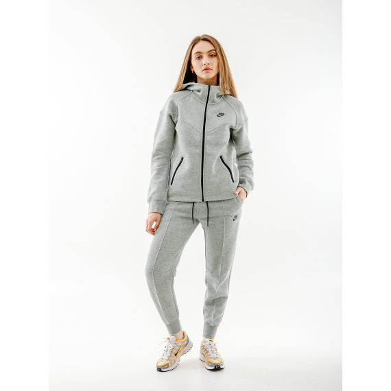 Штани Nike W NSW TCH FLC MR JGGR FB8330-063, Колір: сірий, Розмір виробника: XS, зображення 4 Штани Nike W NSW TCH FLC MR JGGR FB8330-063, Колір: сірий, Розмір виробника: XS, зображення 4