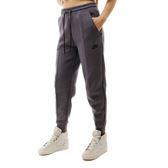 Штани Nike W TCH FLC MR JGGR FB8330-003, Колір: темно-сірий, Розмір виробника: L