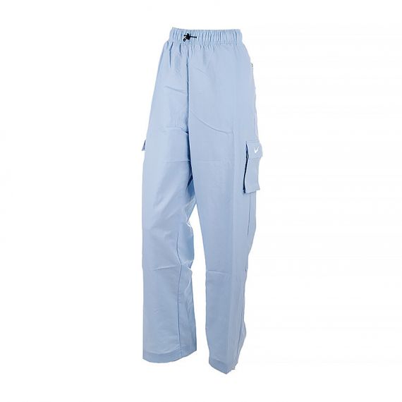 Штани Nike W ESSNTL WVN HR PNT CARGO DO7209-441, Колір: блакитний, Розмір виробника: S, зображення 2 Штани Nike W ESSNTL WVN HR PNT CARGO DO7209-441, Колір: блакитний, Розмір виробника: S, зображення 2
