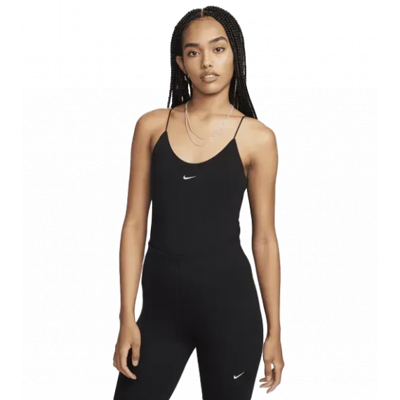 Боді Nike W NK CHLL KNT CAMI BDYSUIT FN3658-010, Колір: чорний, Розмір виробника: М