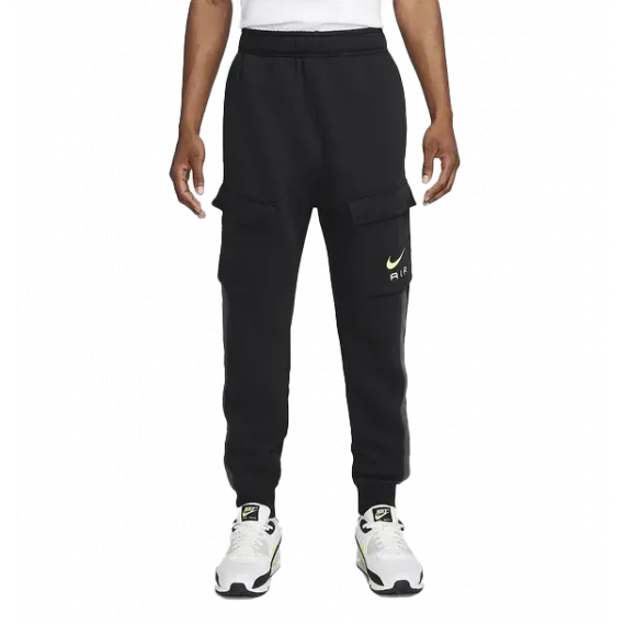 Штани Nike S AIR CARGO PANT FLC BB FN7693-011, Колір: темно-сірий, Розмір виробника: XL
