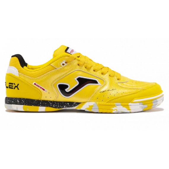 Футзалки (бампи) Joma TOP FLEX жовто-чорно-білі TOPW2428IN, Колір: жовтий, Розмір виробника: 45