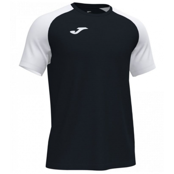 Футболка Joma ACADEMY IV чорно-біла 101968.102, Колір: чорний, Розмір виробника: 2XL
