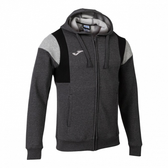 Толстовка Joma COMFORT III сіра 102733.151, Колір: темно-сірий, Розмір виробника: XS