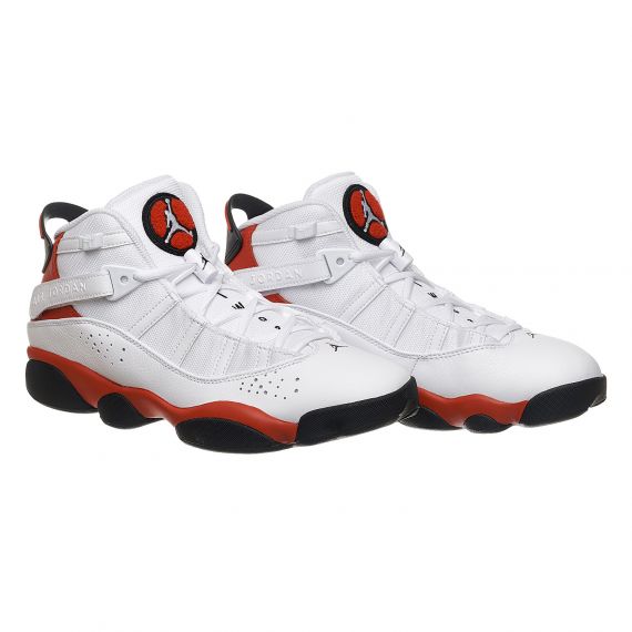 Кроссовки Jordan 6 Rings (322992-126), Цвет: белый, Размер производителя: 41, изображение 5 Кроссовки Jordan 6 Rings (322992-126), Цвет: белый, Размер производителя: 41, изображение 5