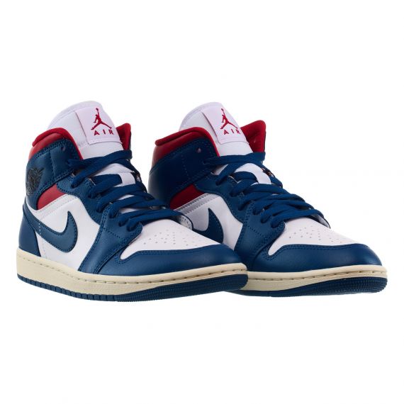 Кросівки Jordan 1 Mid BQ6472-146, Колір: синій, Розмір виробника: 39, зображення 5 Кросівки Jordan 1 Mid BQ6472-146, Колір: синій, Розмір виробника: 39, зображення 5