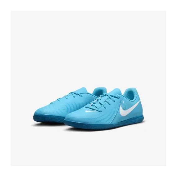 Футзалки Nike JR PHANTOM GX II CLUB IC FJ2606-400 детские, Цвет: голубой, Размер производителя: 37.5, изображение 2 Футзалки Nike JR PHANTOM GX II CLUB IC FJ2606-400 детские, Цвет: голубой, Размер производителя: 37.5, изображение 2