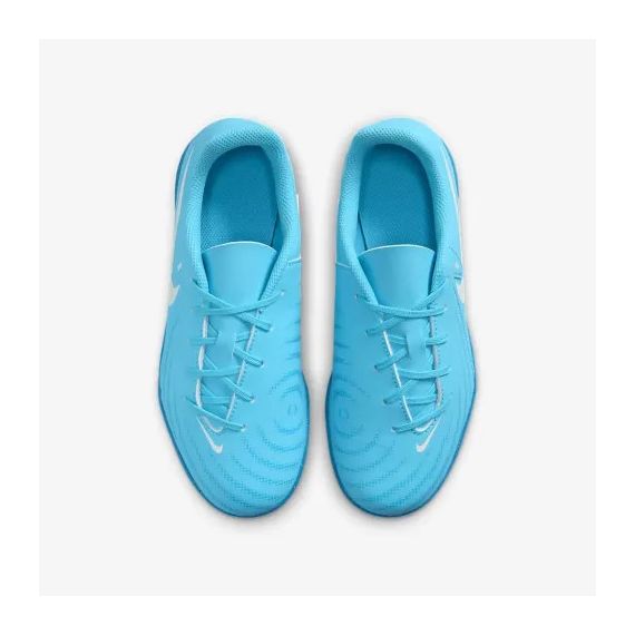 Футзалки Nike JR PHANTOM GX II CLUB IC FJ2606-400 детские, Цвет: голубой, Размер производителя: 37.5, изображение 3 Футзалки Nike JR PHANTOM GX II CLUB IC FJ2606-400 детские, Цвет: голубой, Размер производителя: 37.5, изображение 3