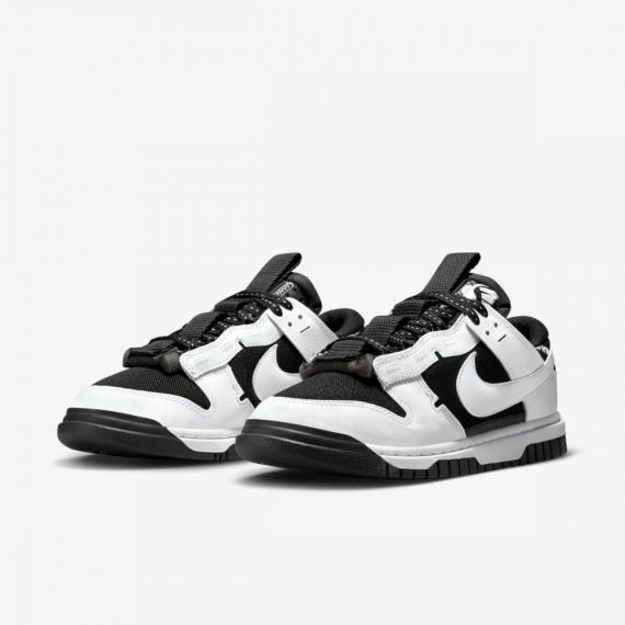 Кроссовки Nike Dunk Low Jumbo Reverse Panda White/Black DV0821-002, Цвет: белый, Размер производителя: 43, изображение 3 Кроссовки Nike Dunk Low Jumbo Reverse Panda White/Black DV0821-002, Цвет: белый, Размер производителя: 43, изображение 3