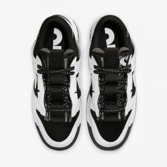 Кроссовки Nike Dunk Low Jumbo Reverse Panda White/Black DV0821-002, Цвет: белый, Размер производителя: 43, изображение 5 Кроссовки Nike Dunk Low Jumbo Reverse Panda White/Black DV0821-002, Цвет: белый, Размер производителя: 43, изображение 5