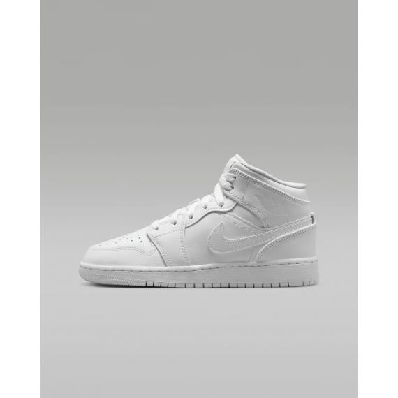 Кросівки Nike AIR JORDAN 1 MID (GS) 554725-136, Колір: білий, Розмір виробника: 36.5, зображення 2