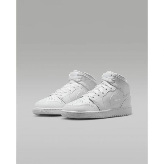 Кросівки Nike AIR JORDAN 1 MID (GS) 554725-136, Колір: білий, Розмір виробника: 36.5, зображення 5