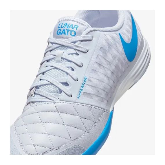Футзалки Nike LUNARGATO II 580456-013, Цвет: голубой, Размер производителя: 38, изображение 7 Футзалки Nike LUNARGATO II 580456-013, Цвет: голубой, Размер производителя: 38, изображение 7