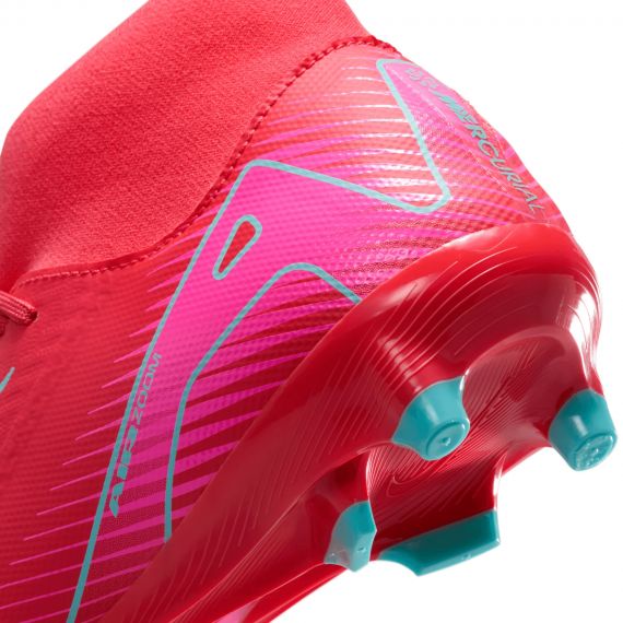 Бутсы Nike ZM SUPERFLY 10 ACAD FG/MG FQ1456-800, Цвет: красный, Размер производителя: 41, изображение 4 Бутсы Nike ZM SUPERFLY 10 ACAD FG/MG FQ1456-800, Цвет: красный, Размер производителя: 41, изображение 4