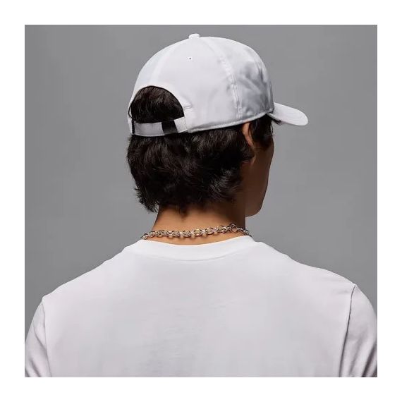 Бейсболка Jordan U J RISE CAP S CB MTL JM HM5750-100, Колір: білий, Розмір: Дорослий, зображення 2