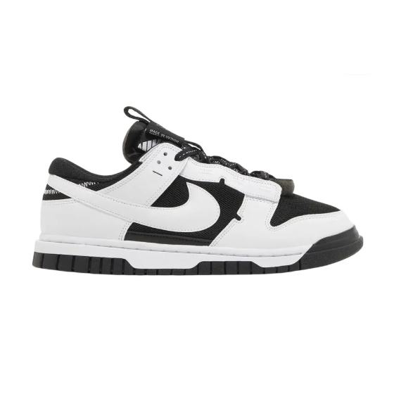 Кросівки Nike Dunk Low Jumbo Reverse Panda White/Black DV0821-002, Колір: білий, Розмір виробника: 43