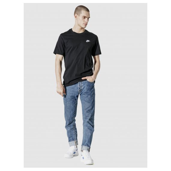Футболка Nike M NSW CLUB TEE AR4997-013, Колір: чорний, Розмір виробника: L, зображення 4 Футболка Nike M NSW CLUB TEE AR4997-013, Колір: чорний, Розмір виробника: L, зображення 4