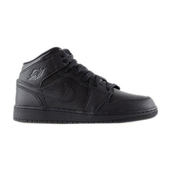 Кросівки баскетбольні JORDAN AIR MID BG 554725-091, Колір: чорний, Розмір виробника: 36.5