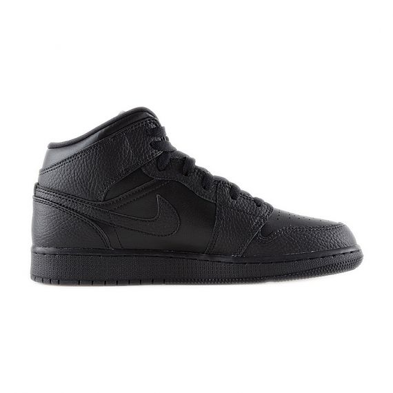 Кроссовки баскетбольные JORDAN AIR MID BG 554725-091, Цвет: черный, Размер производителя: 36, изображение 3 Кроссовки баскетбольные JORDAN AIR MID BG 554725-091, Цвет: черный, Размер производителя: 36, изображение 3