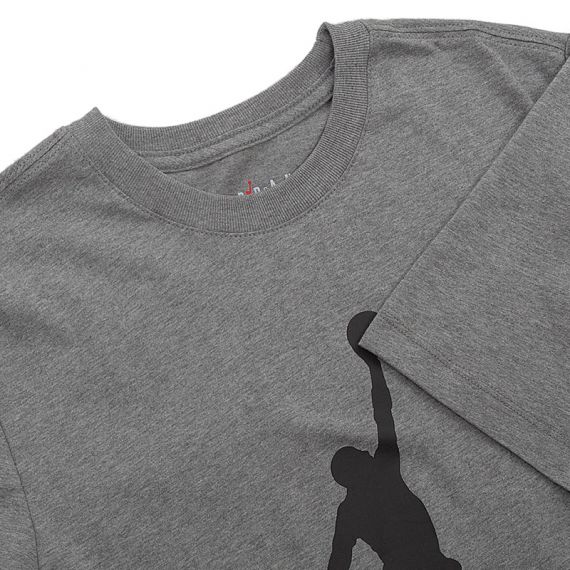 Футболка JORDAN JUMPMAN SS CREW CJ0921-091, Колір: сірий, Розмір виробника: XL, зображення 4 Футболка JORDAN JUMPMAN SS CREW CJ0921-091, Колір: сірий, Розмір виробника: XL, зображення 4