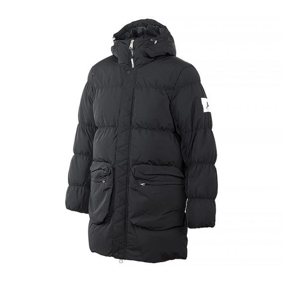 Пуховик JORDAN M J ESS STMT PARKA DQ7346-010, Колір: чорний, Розмір виробника: S, зображення 2 Пуховик JORDAN M J ESS STMT PARKA DQ7346-010, Колір: чорний, Розмір виробника: S, зображення 2