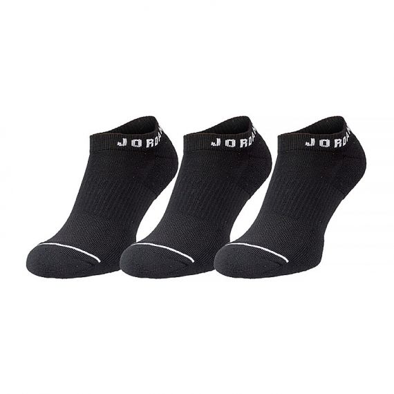 Шкарпетки Nike JORDAN Cush Poly Ns 144 Black DX9656-010, Колір: чорний, Розмір: 42-46