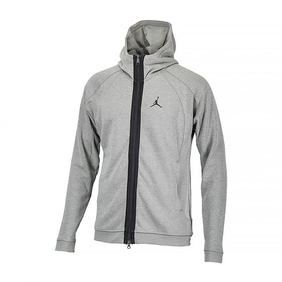 Толстовка JORDAN M J DF SPRT STMT AIR FLC FZ DV9783-063, Колір: сірий, Розмір виробника: S, зображення 2