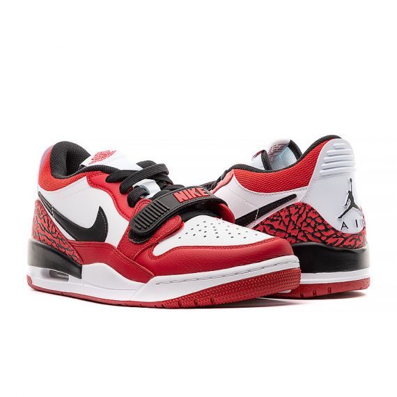 Кроссовки баскетбольные JORDAN AIR LEGACY 312 LOW CD7069-116, Цвет: красный, Размер производителя: 45.5, изображение 2 Кроссовки баскетбольные JORDAN AIR LEGACY 312 LOW CD7069-116, Цвет: красный, Размер производителя: 45.5, изображение 2