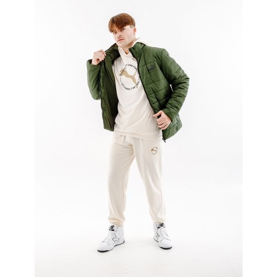 Куртка PUMA ESS+ Padded Jacket 84934931, Колір: зелений, Розмір виробника: L, зображення 5 Куртка PUMA ESS+ Padded Jacket 84934931, Колір: зелений, Розмір виробника: L, зображення 5