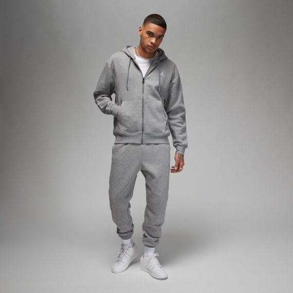 Толстовка JORDAN M J ESS FLC BASELINE HOODIE FJ7771-091, Колір: сірий, Розмір виробника: 2XL, зображення 3