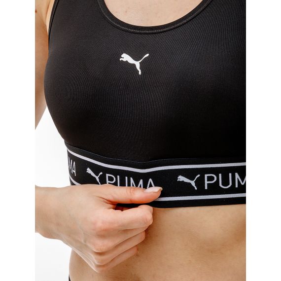 Топ Puma 4KEEPS ELASTIC BRA - P 52531901, Колір: чорний, Розмір виробника: S, зображення 3 Топ Puma 4KEEPS ELASTIC BRA - P 52531901, Колір: чорний, Розмір виробника: S, зображення 3