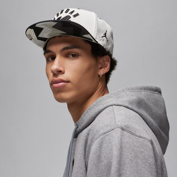 Толстовка JORDAN M J ESS FLC BASELINE HOODIE FD7545-091, Колір: сірий, Розмір виробника: XL, зображення 3 Толстовка JORDAN M J ESS FLC BASELINE HOODIE FD7545-091, Колір: сірий, Розмір виробника: XL, зображення 3