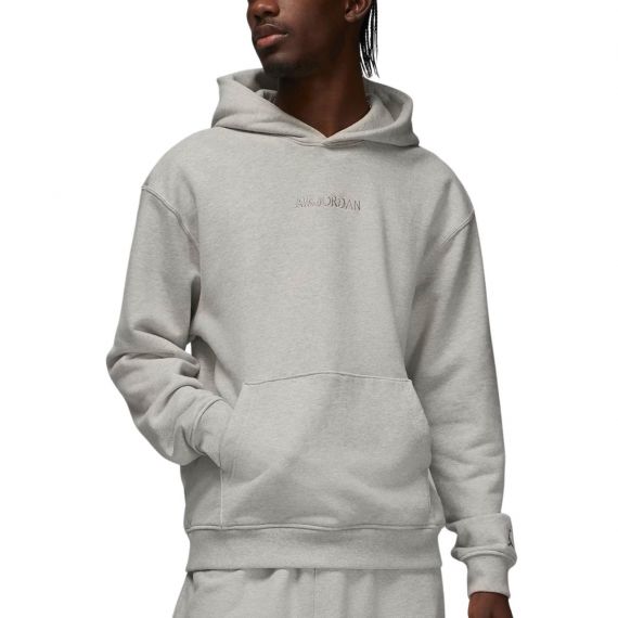 Худі Air Jordan Wordmark Fleece Hoodie Grey FJ1966-050, Колір: сірий, Розмір виробника: L