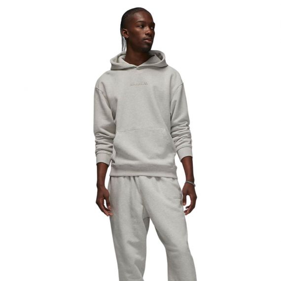 Худи Air Jordan Wordmark Fleece Hoodie Grey FJ1966-050, Цвет: серый, Размер производителя: S, изображение 5 Худи Air Jordan Wordmark Fleece Hoodie Grey FJ1966-050, Цвет: серый, Размер производителя: S, изображение 5